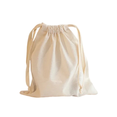 Saco de algodão na medida de 30x20cm-RO22