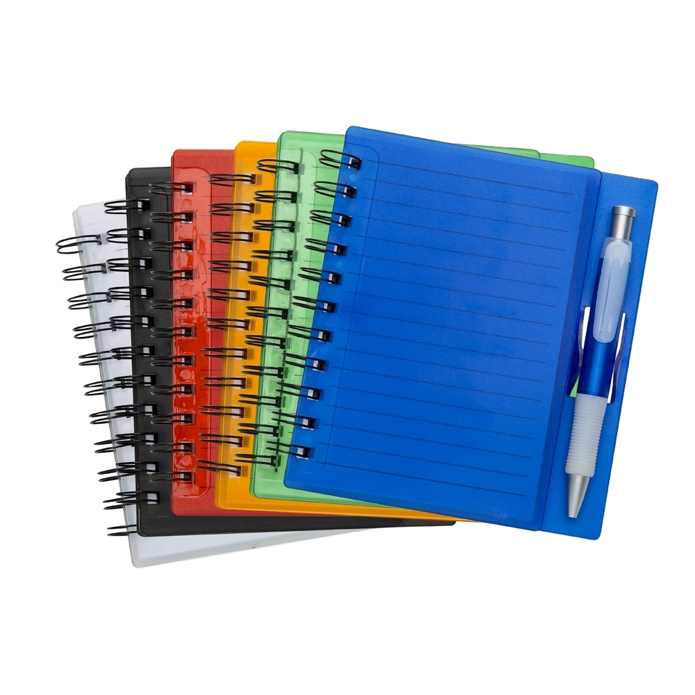 Bloco de Anotações com Caneta COLORIDO-ID XZ 11193-COL