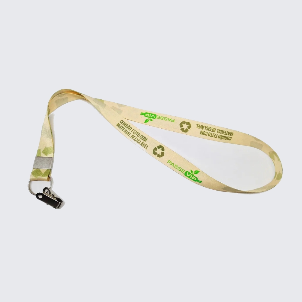 CORDÃO SUSTENTÁVEL PARA CRACHÁ – 100% RECICLADO-CRAD01