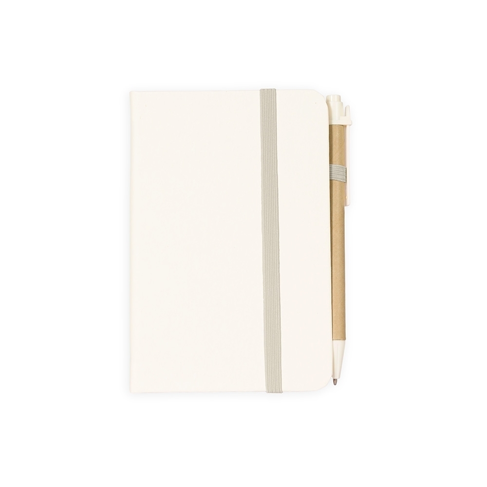 Caderneta Palha de Trigo com Caneta