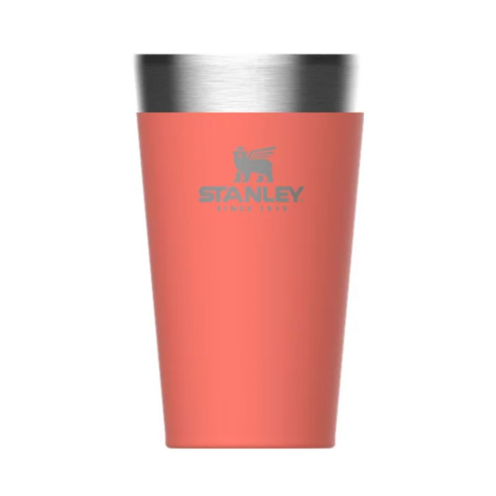 Copo Térmico Stanley Preto Sem Tampa 473ml ROSA-ID SL 0291-ROS