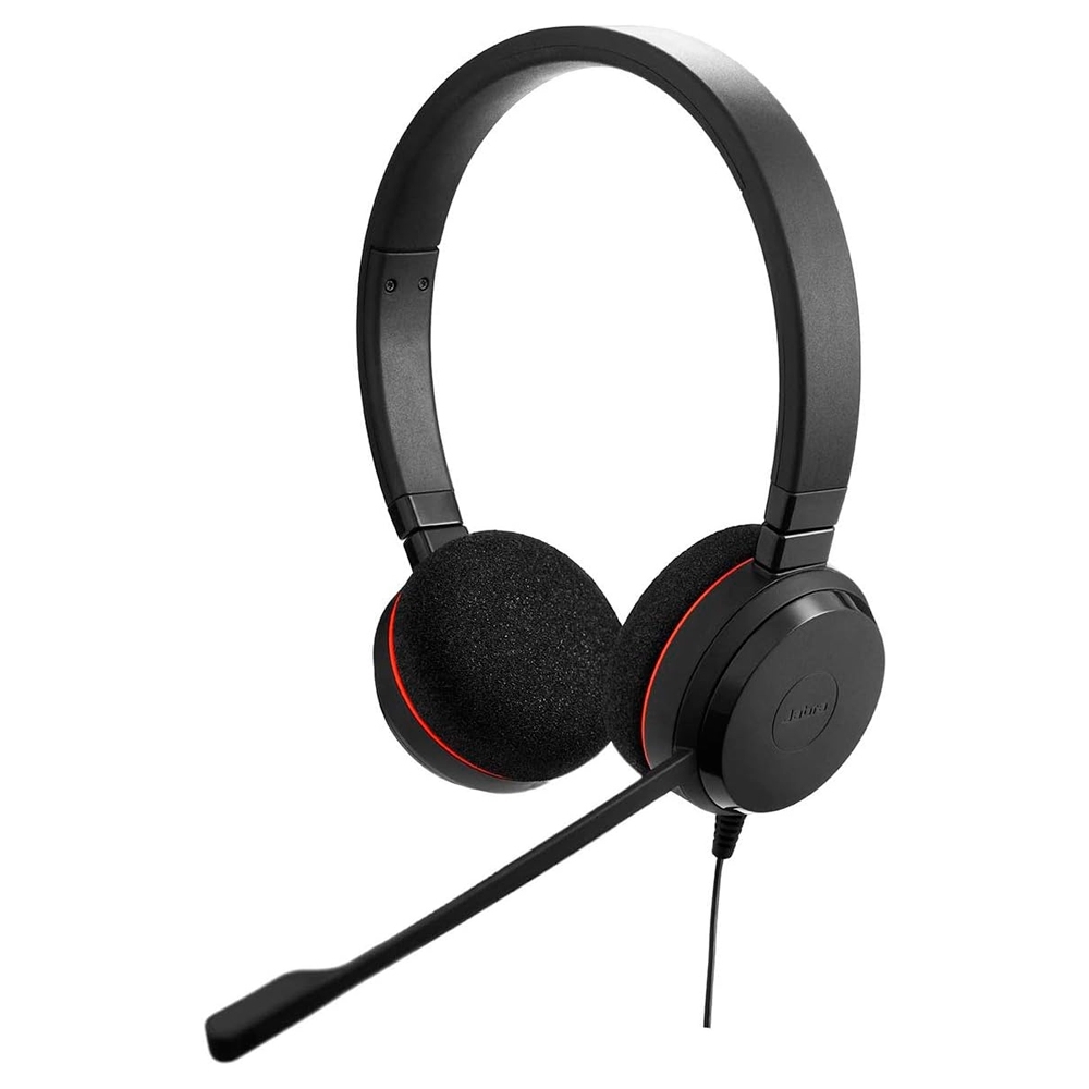 Fone de Ouvido - Jabra Evolve 20 MS Stereo Headset-B00OD74Q2Y