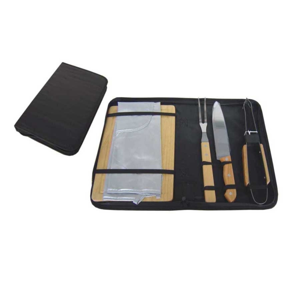 KIT TALHERES P/ CHURRASCO C/ 5 pçs.-143223