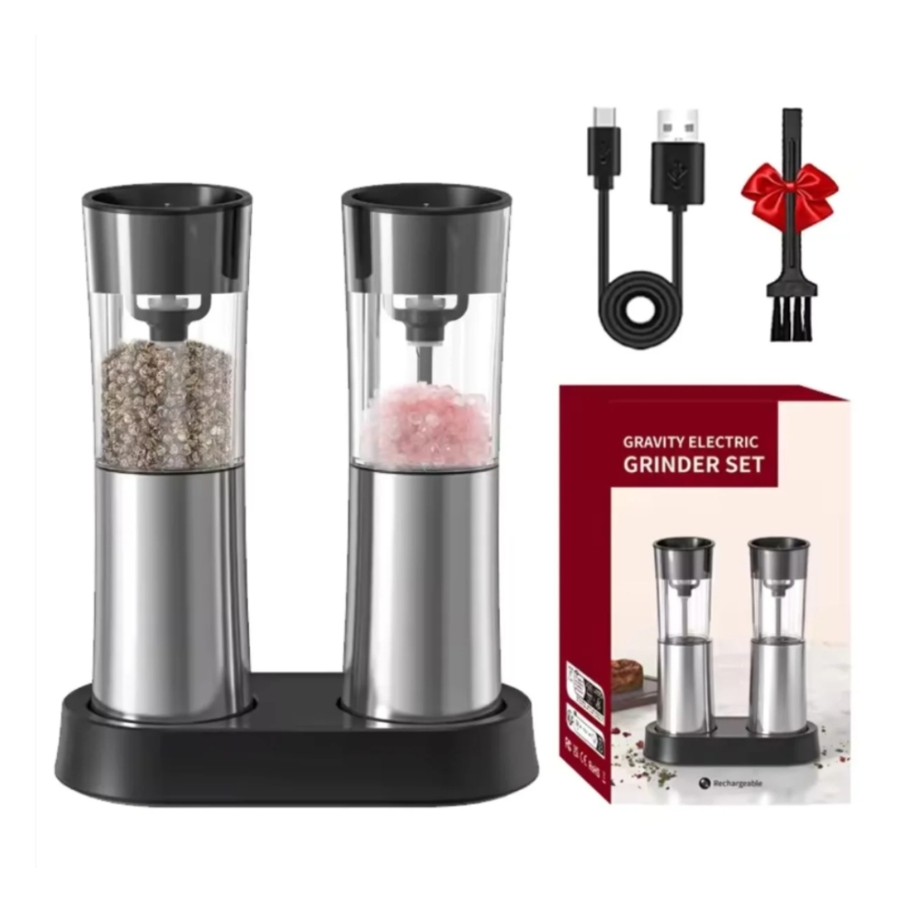 Kit 2 Moedores Elétricos Recarregável-BBL48