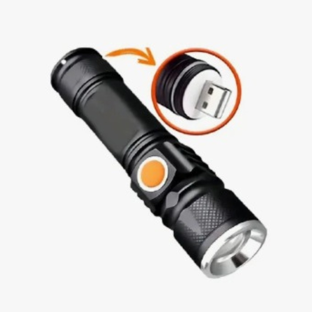 Lanterna Ultravioleta Uv Com Zoom Led Luz Negra-LTD1