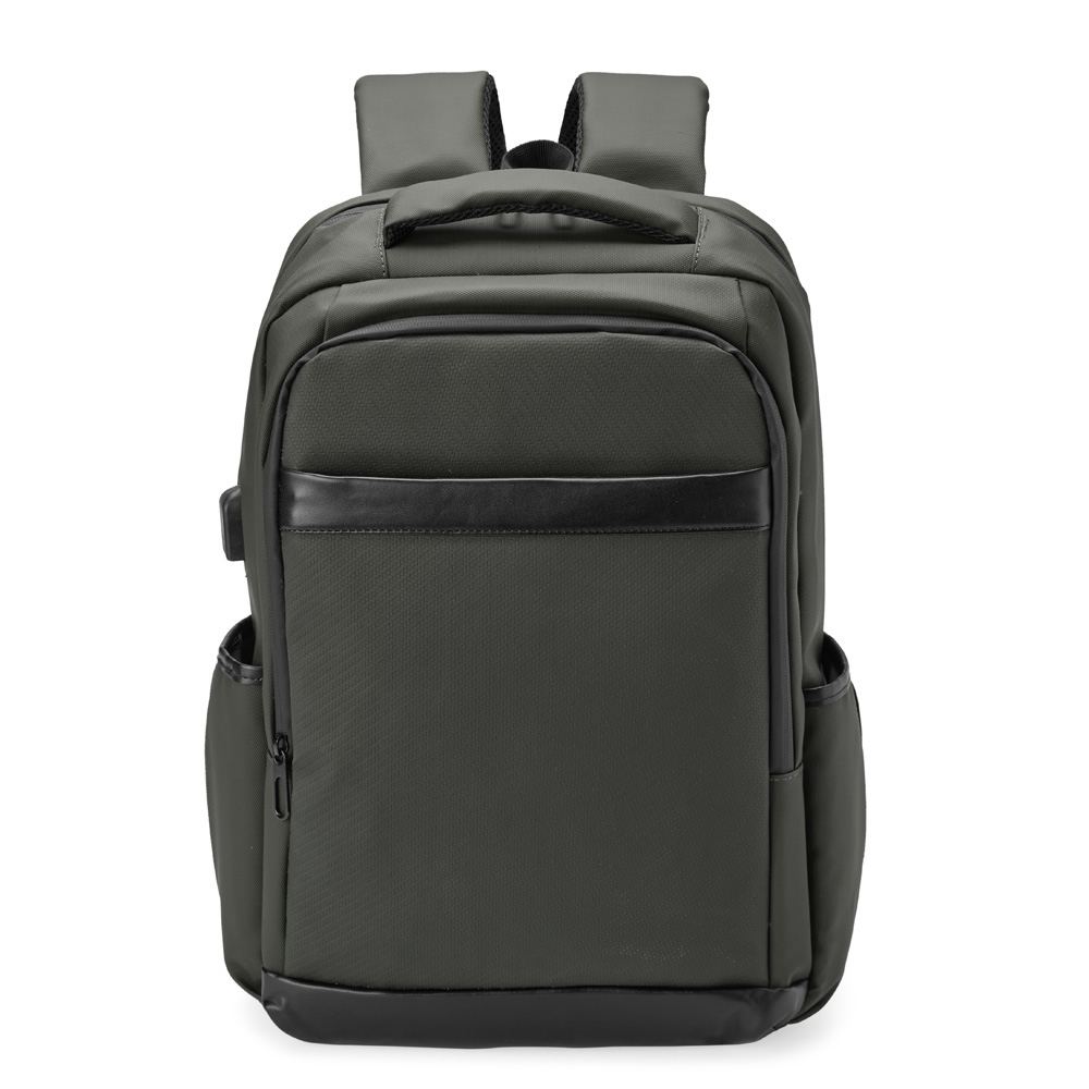 Mochila Couro Sintético USB 26L