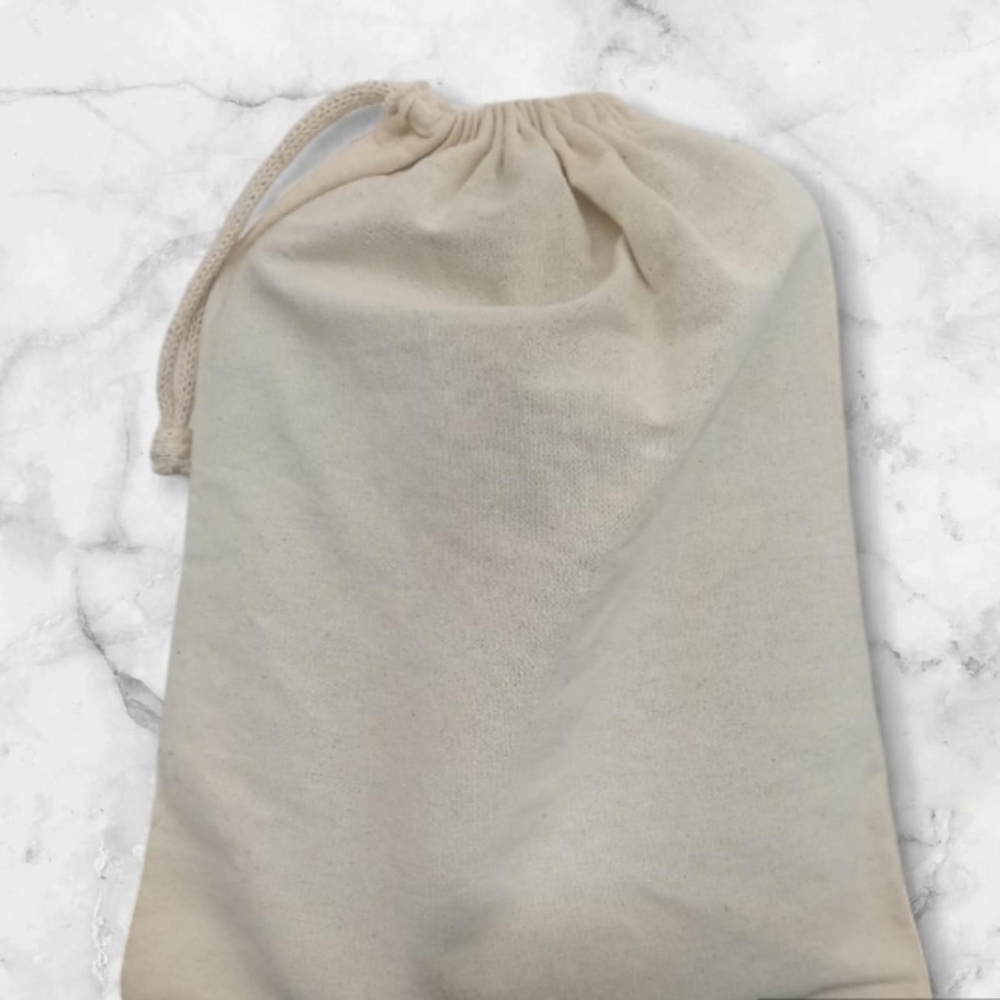 Saco em lonita de algodão na medida 10x16cm-SLE01