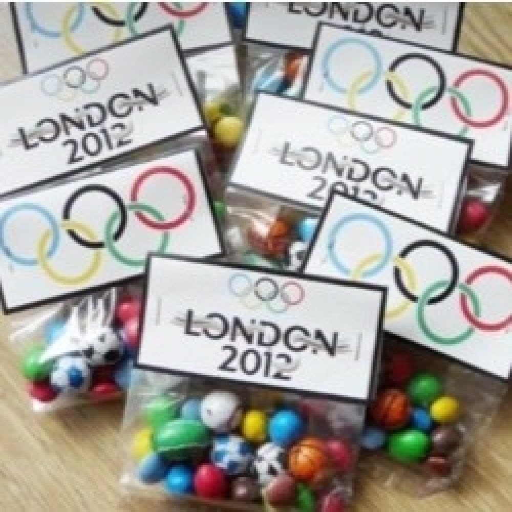 Saco olímpico com bolinhas de chocolate-CHS01