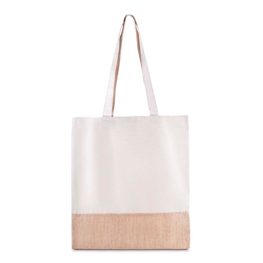 Sacola em Algodão e Juta 220g/m² (42x38cm)