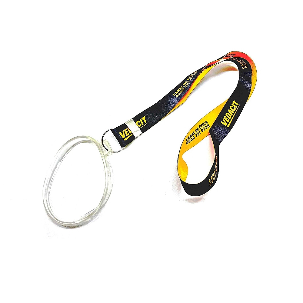 TIRANTE 1300X20MM COM ACABAMENTO PORTA COPO TRANSPARENTE E MOSQUETINHO-CORD01